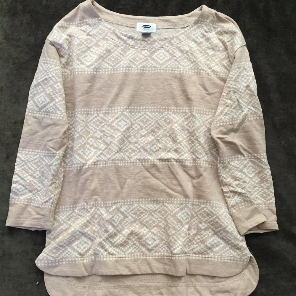 3/$20 Old Navy Fair Isle Top